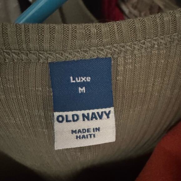 Old Navy Olive Tank Top - Picture 3 of 3